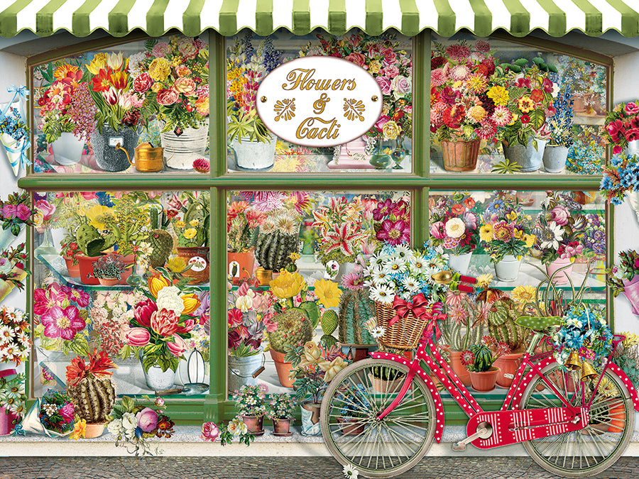 Boutique de fleurs et de cactus (275pcs)