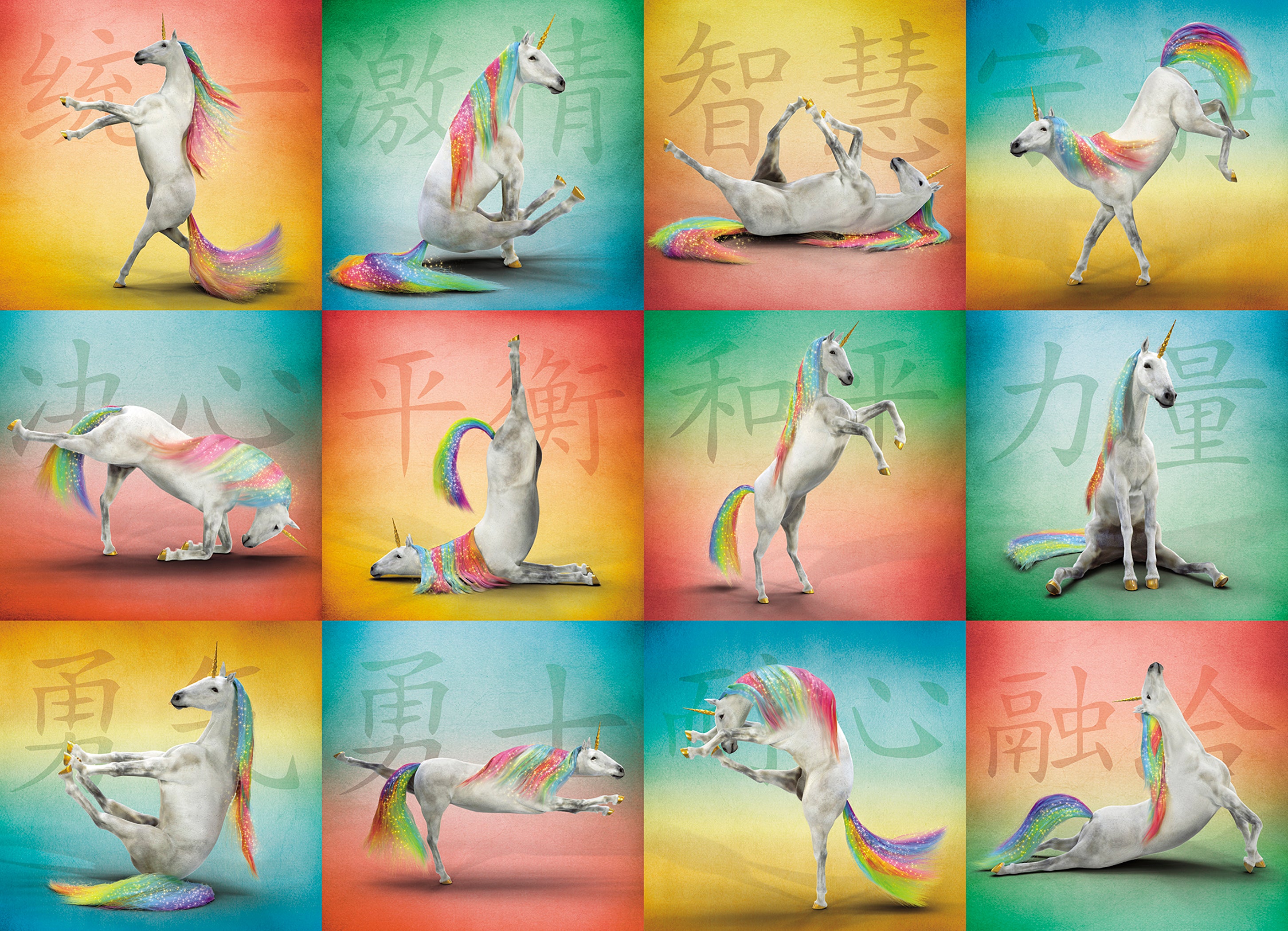 Unicorn Yoga (1000pcs)