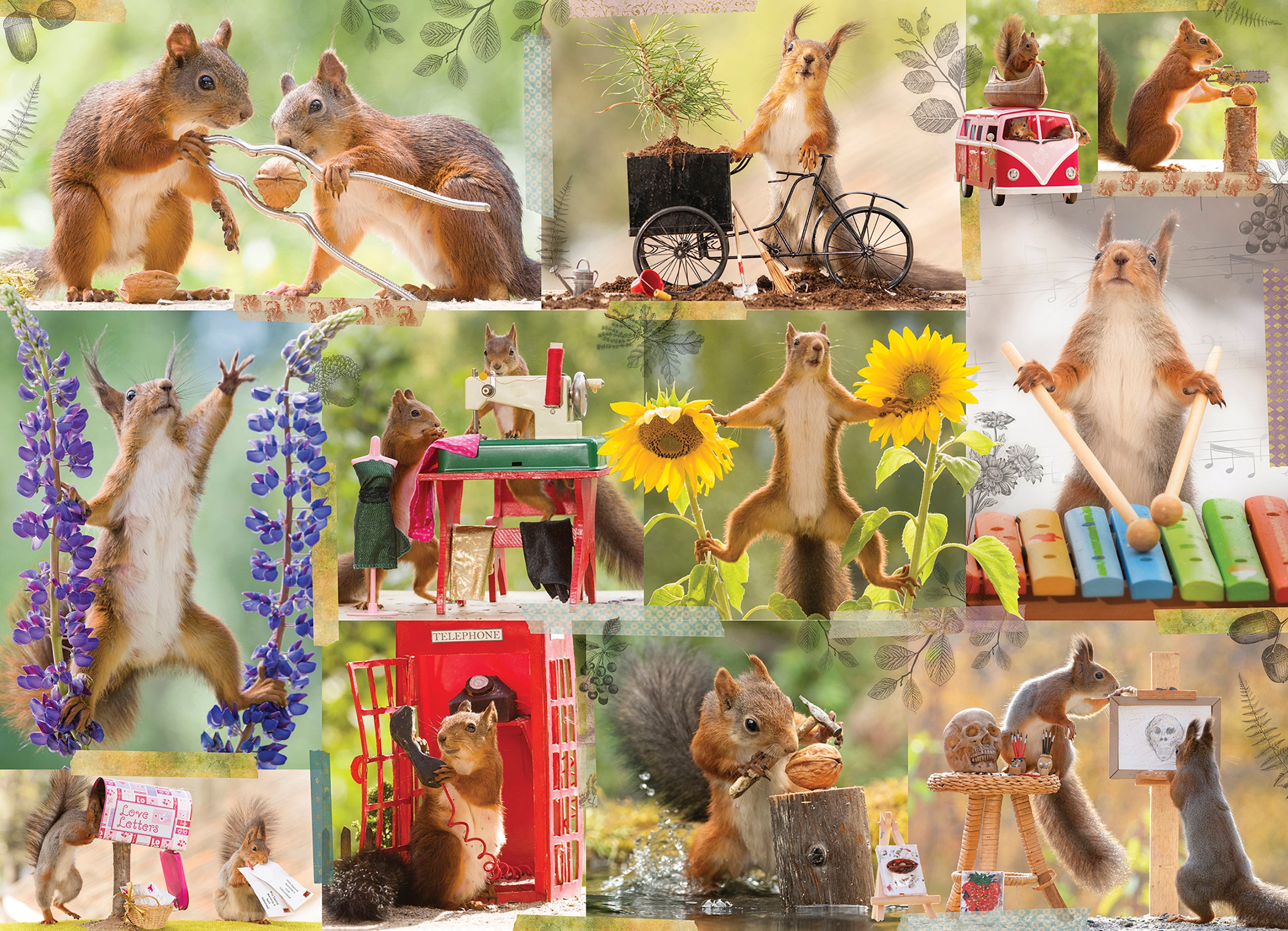 Gettin' Squirrelly (1000pcs)