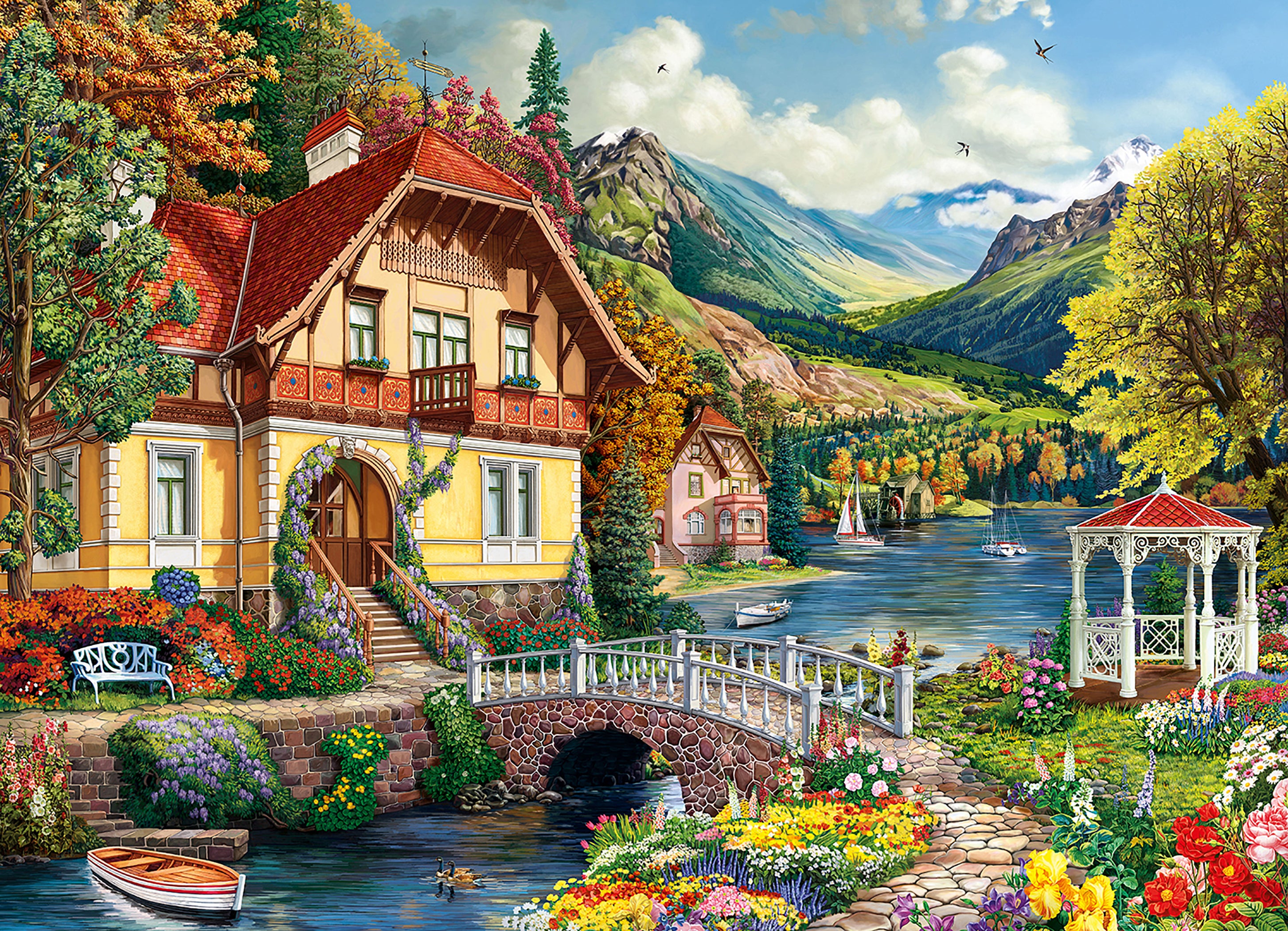 House By The Pond (1000pcs)