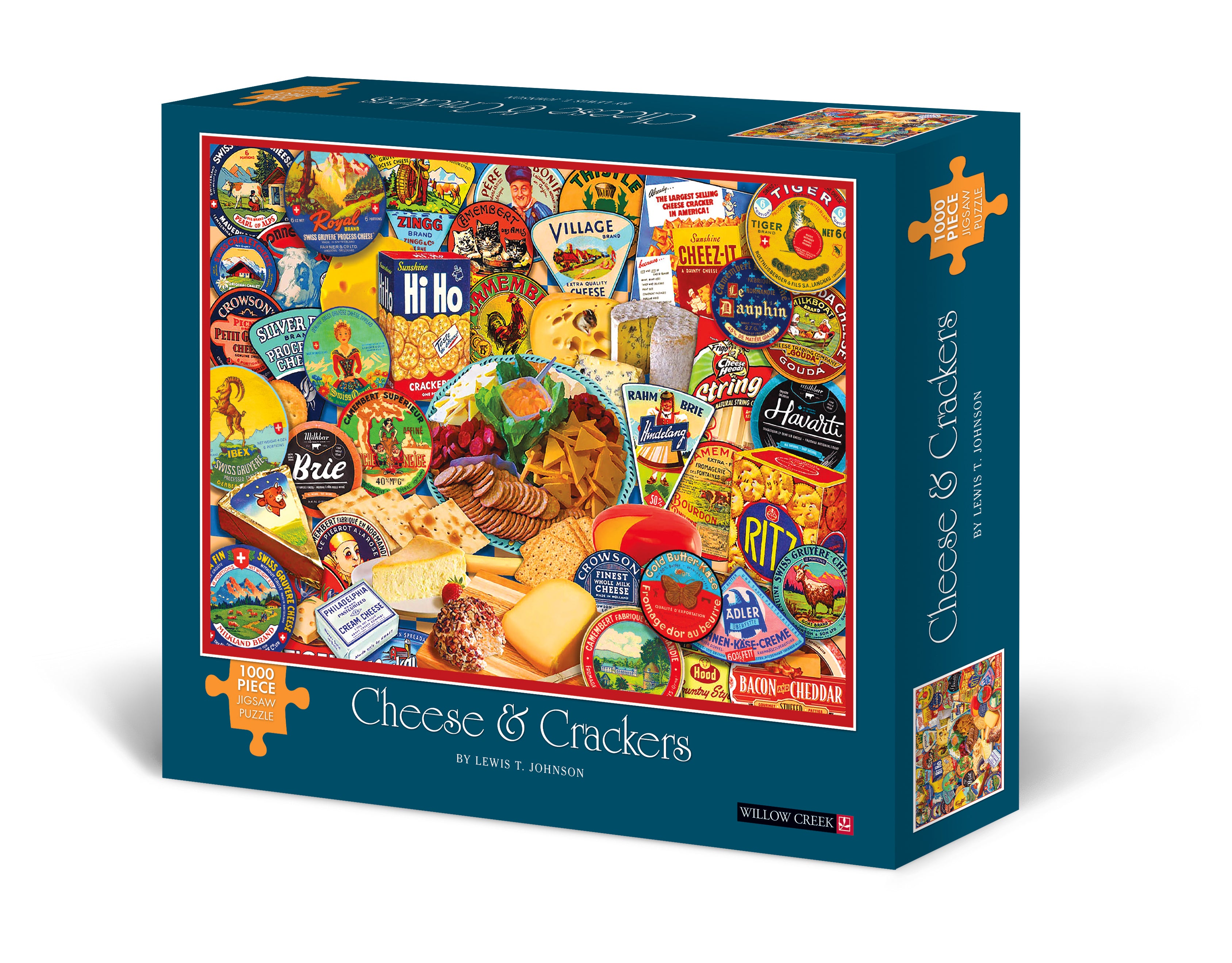 Cracker Puzz Buy Cheese and crackers (1000pcs) Puzzle | Jigsaw Jungle