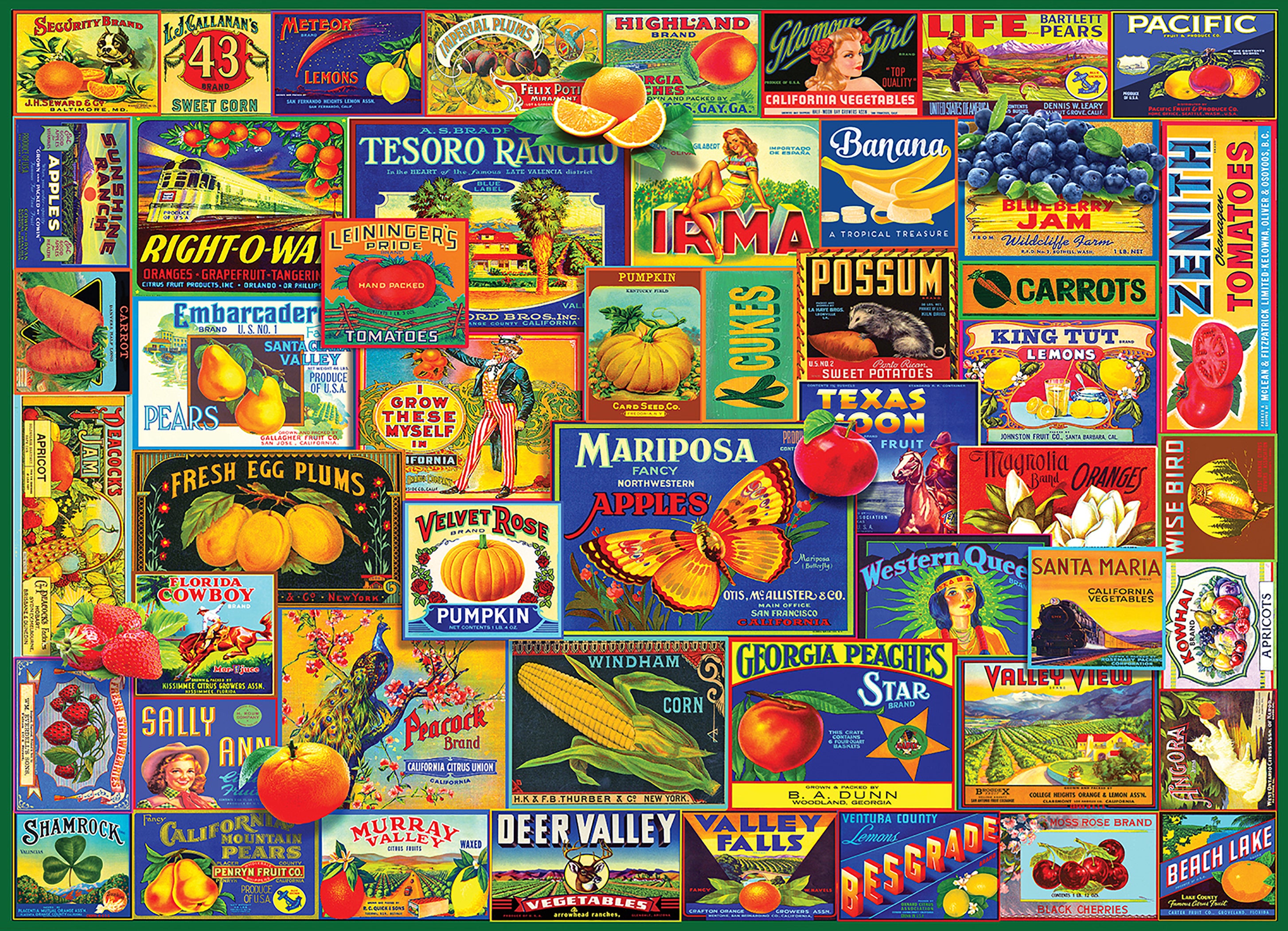 Fruits & Veggies (1000pcs)