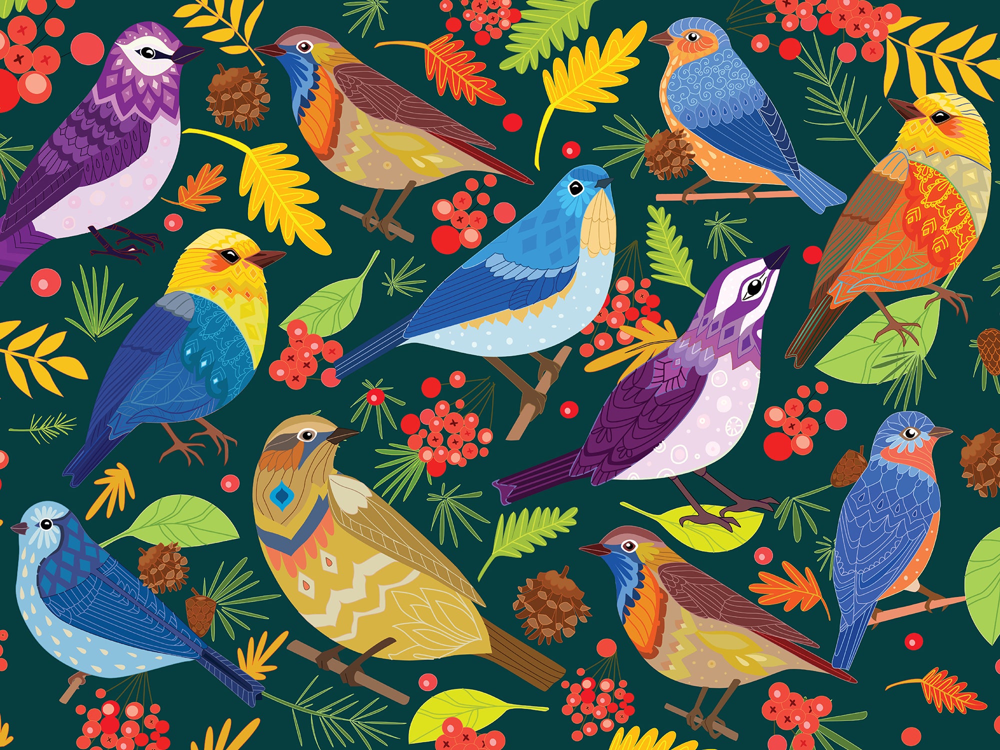 Feathered Friends (500pcs)