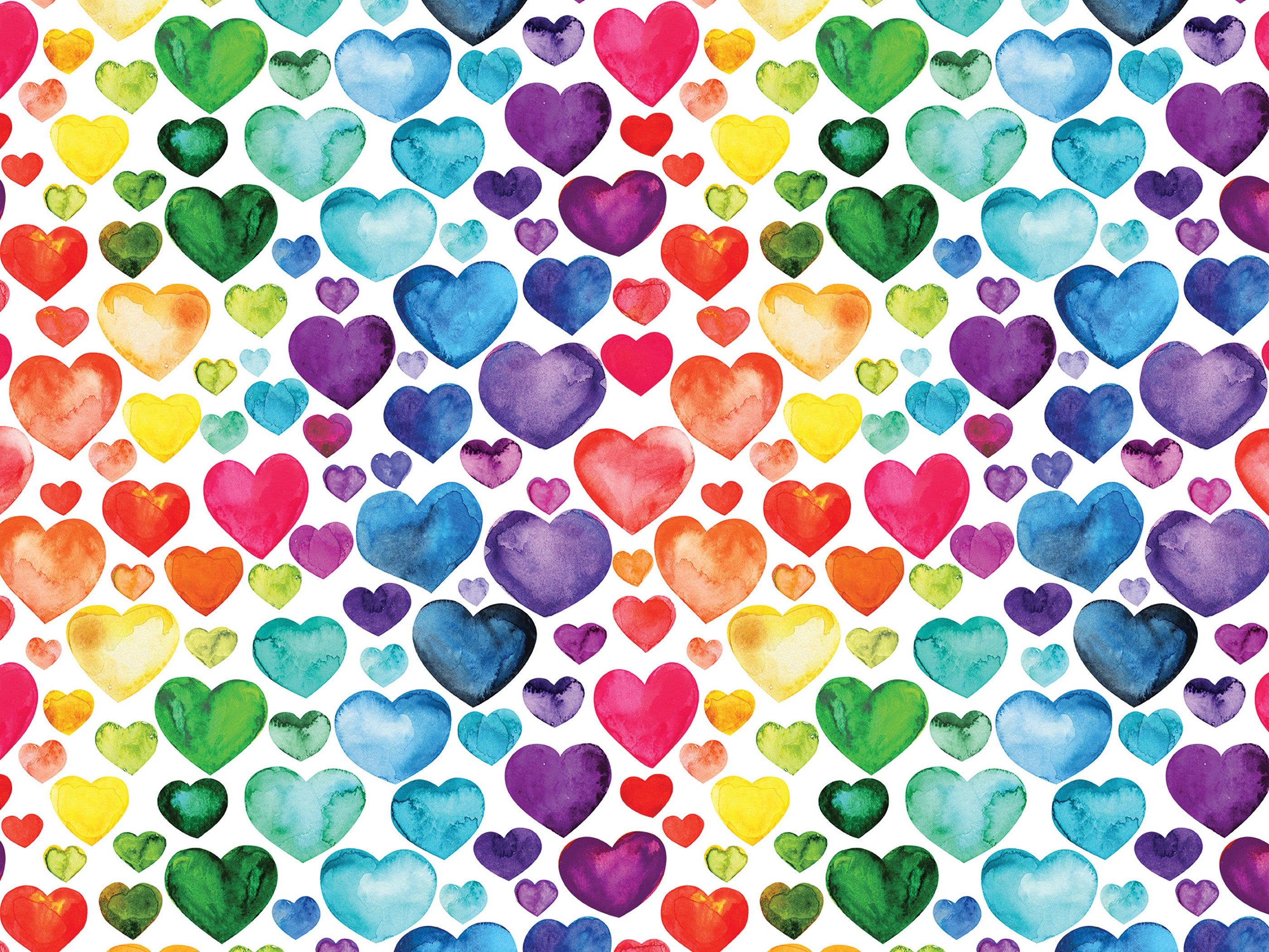 Rainbow Hearts (500pcs)