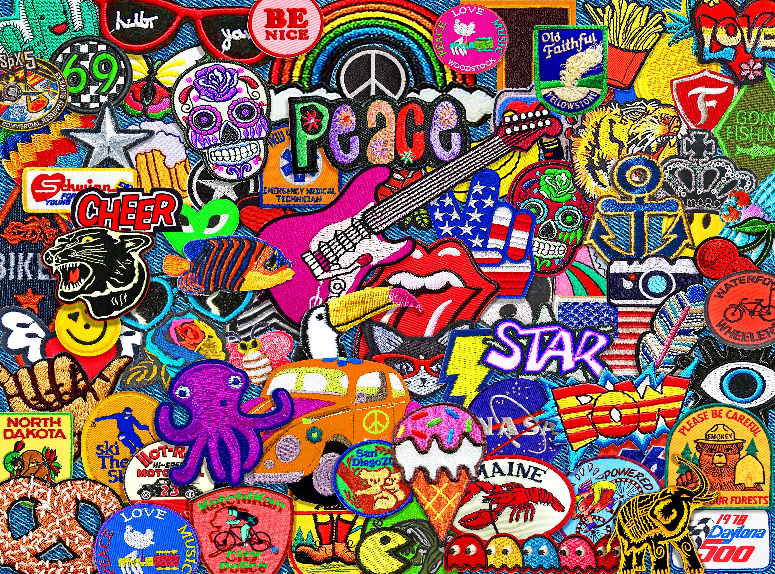 Patches Of Fun (1000pcs)