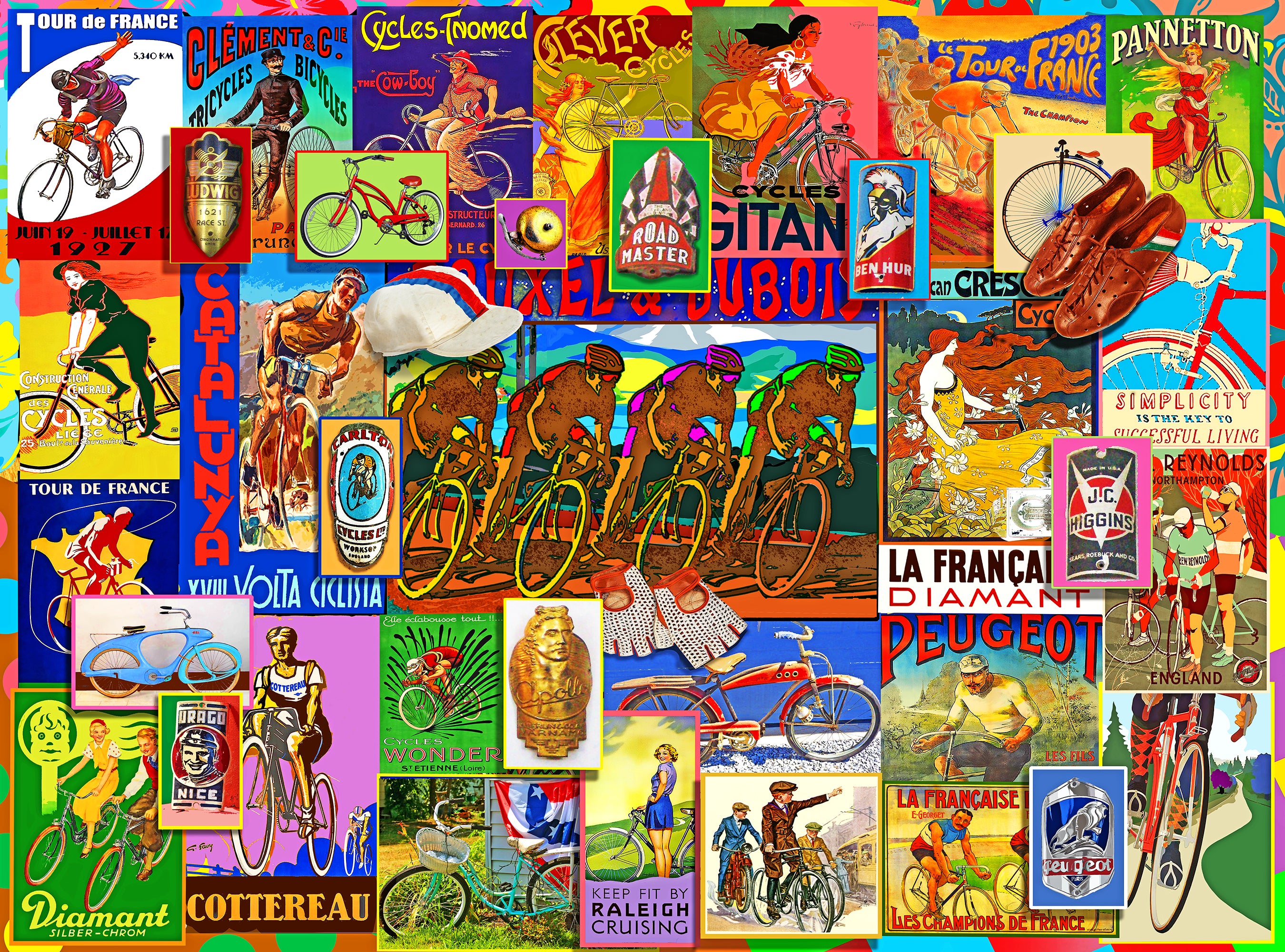 The Golden Age Of Cycling (1000pcs)
