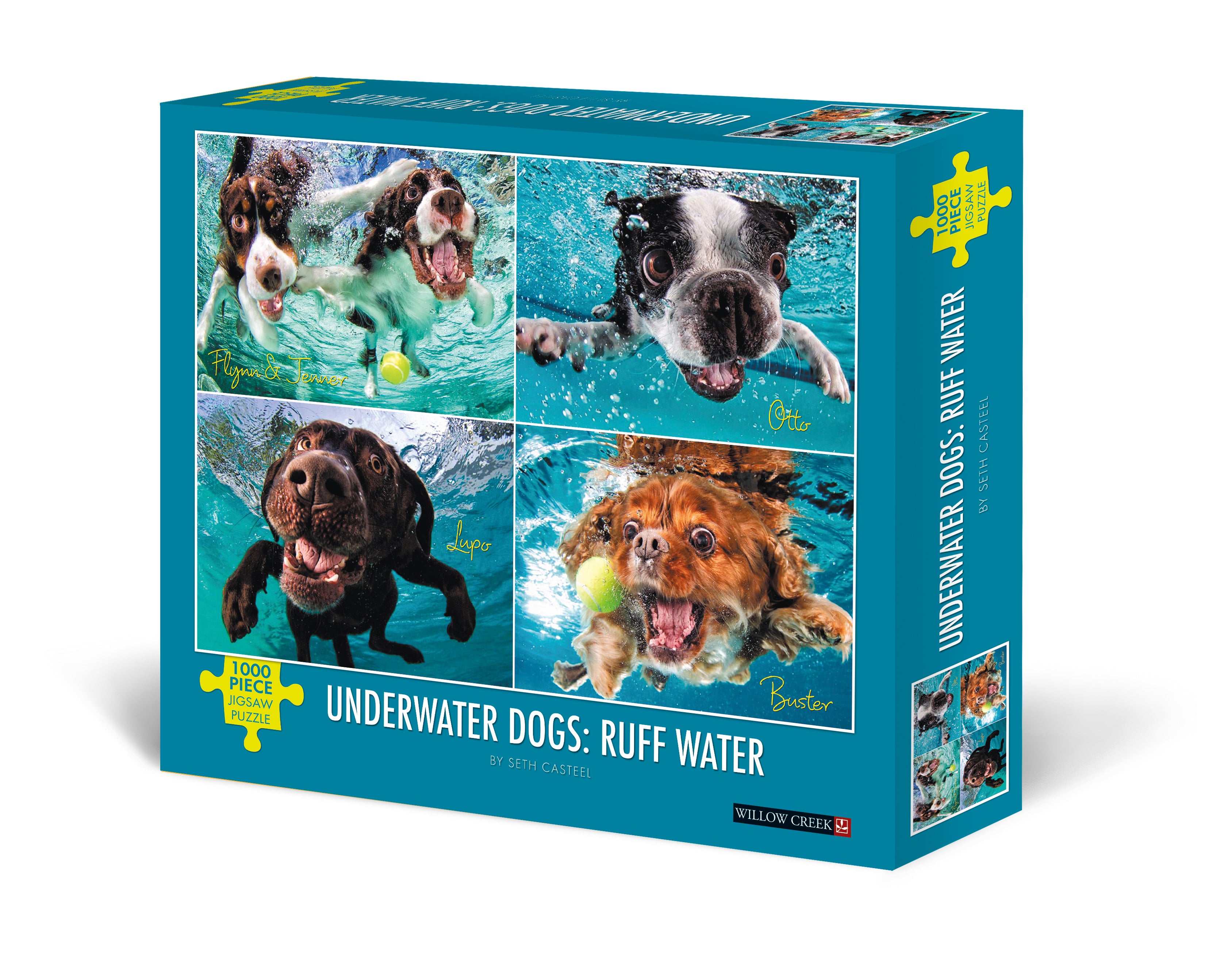 Puzzle Ruff Buy Underwater dogs: ruff water (1000pcs) Puzzle | Jigsaw Jungle