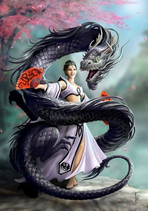 DMG Anne Stokes - Dragon Dancer (boîte endommagée)