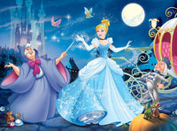Ravensburger Disney Princess: Adorable Cinderella (Glitter) (100XXL)
