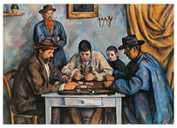 Les joueurs de la carte, Paul Cézanne
