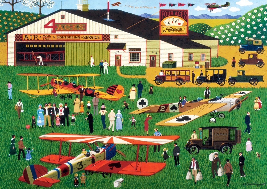 Four Aces Flying School, Charles Wysocki