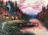 Chalet au bord du lac