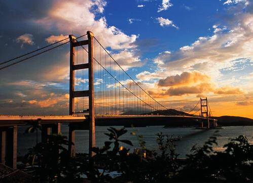 Tsing Ma Bridge, Hong Kong