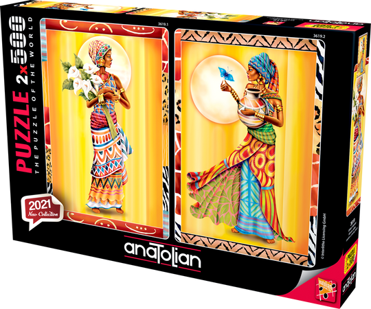 African Ladies (2x500pcs)
