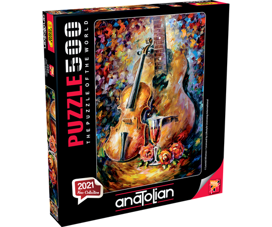 Guitar and Violin, Leonid Afremov (500pcs)