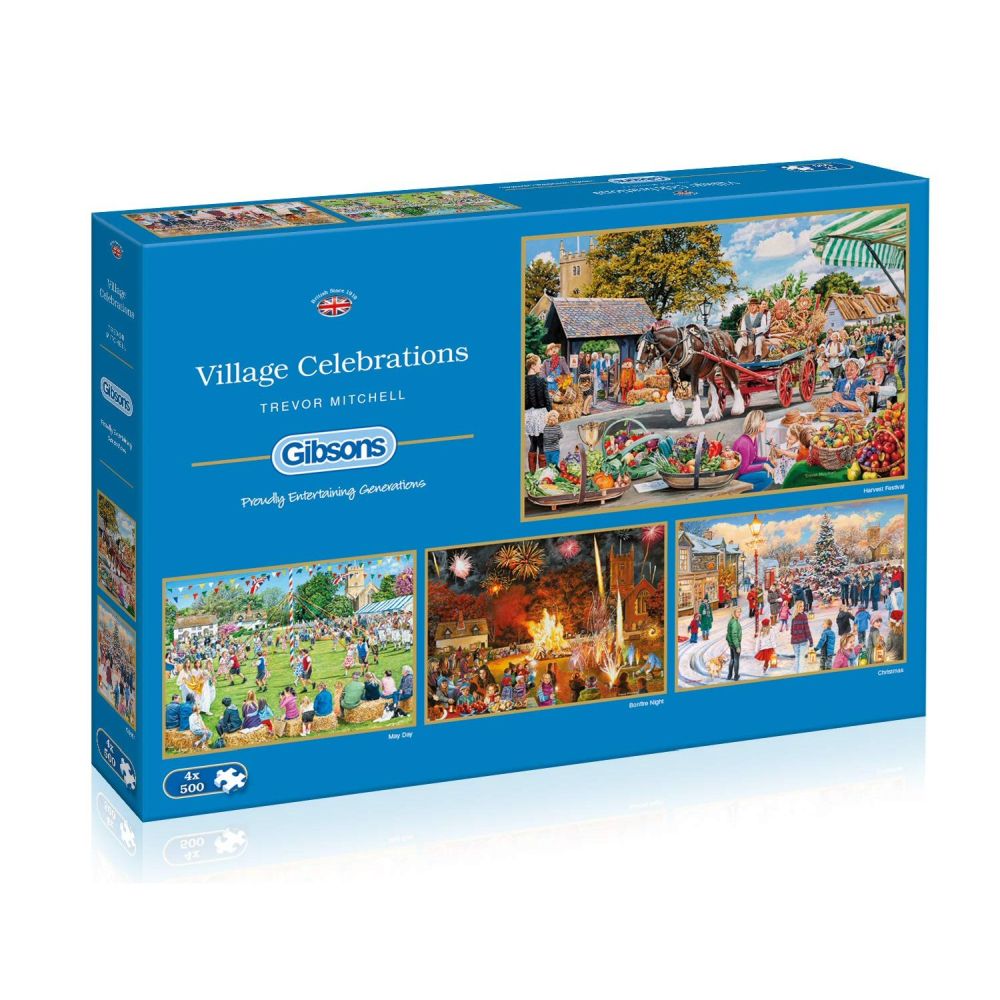 Village Celebrations, Trevor Mitchell (4 x 500pcs)