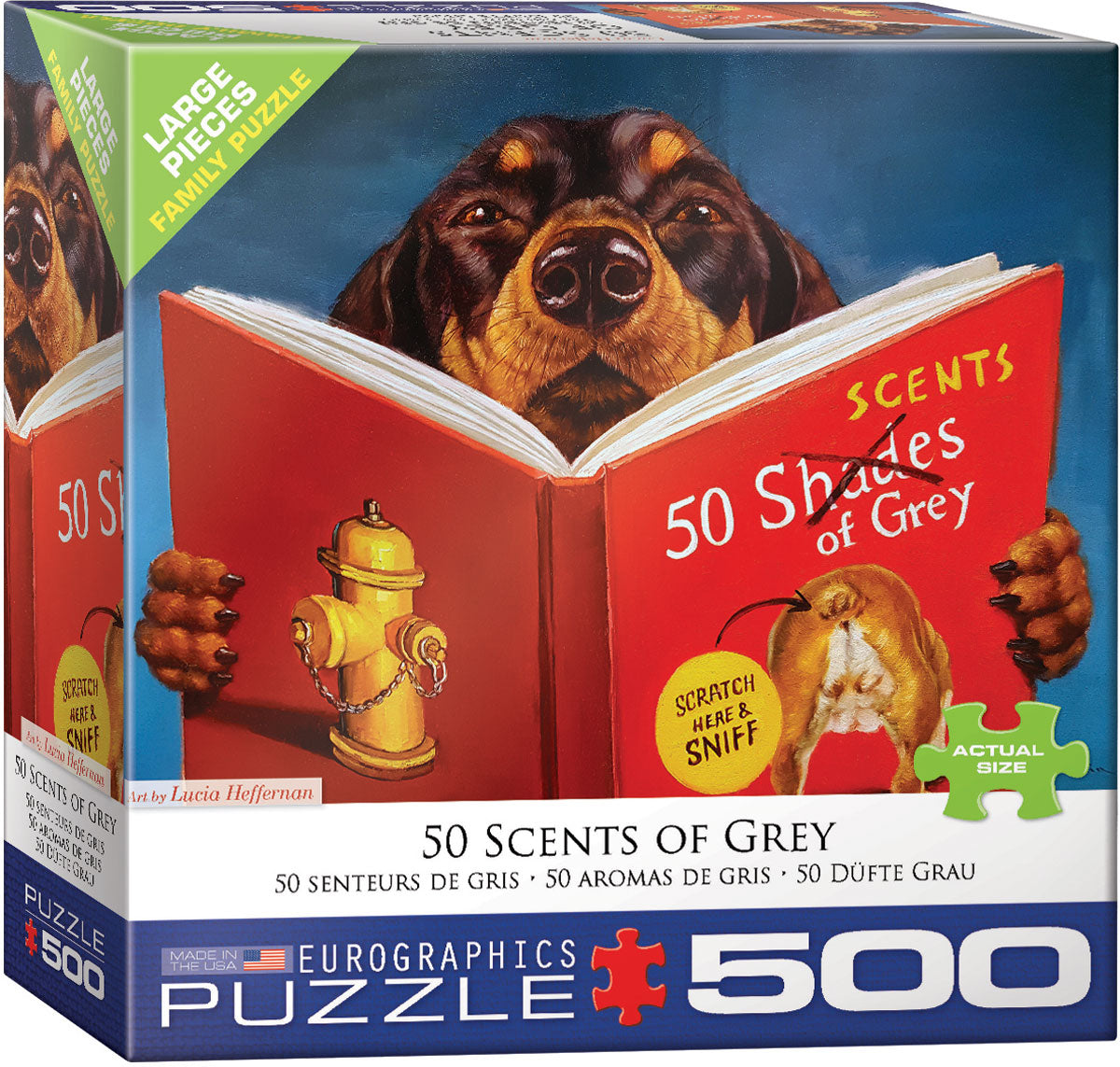 50 Scents of Grey, Lucia Heffernan (500XLpcs)