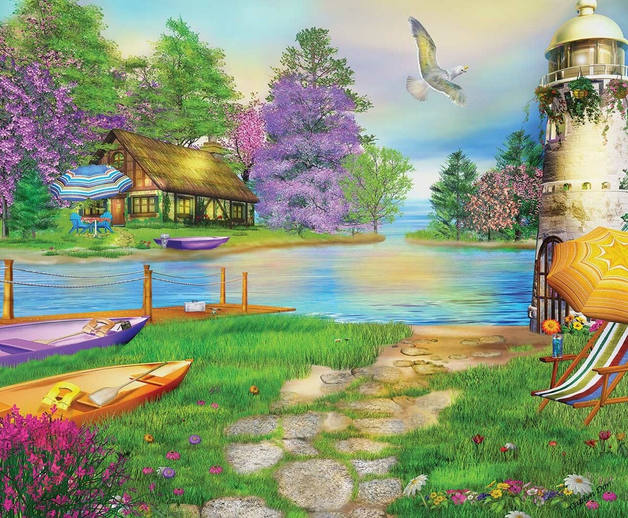 Seagull Bay, Caplyn Dor