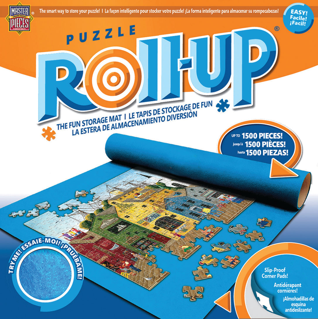 Mat de rangement enroulé du puzzle DMG (boîte endommagée)