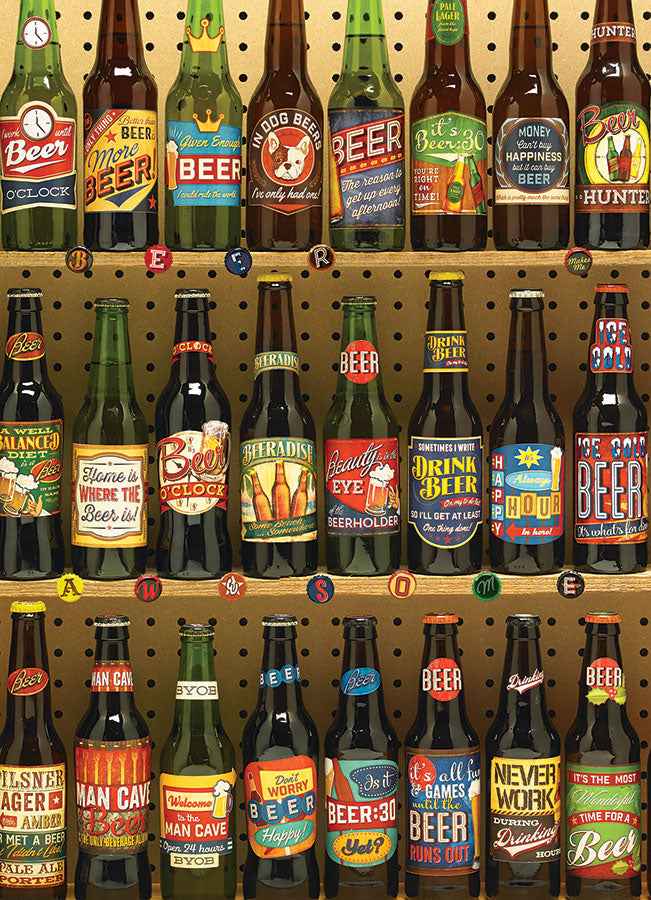 Collection de bière