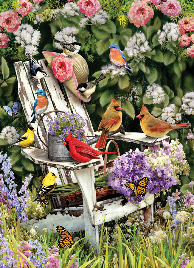 Oiseaux d'adirondack d'été