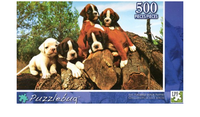 PFG Five Pure Box Boxer Puppies (USAGÉ / USET - Puzzles pour de bon)
