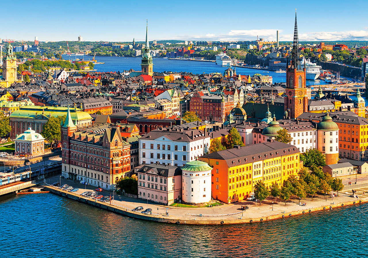 The Old Town of Stockholm, Sweden (500pcs)