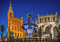 Gdansk, fontaine Neptune