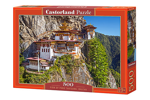 Vue de Paro Taktsang, Bhoutan