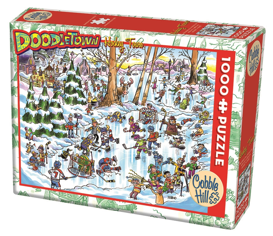 DoodleTown: Hockey Town, Dave Whamond (1000pcs)