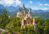 Vue PFG du château de Neuschwanstein, Allemagne (500pcs) (utilisation / utilisée - puzzles pour de bon)