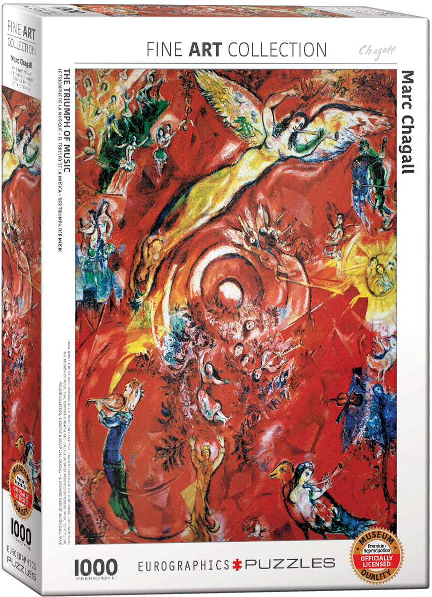 Fine Art: The Triumph of Music, Marc Chagall