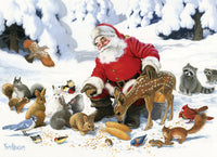 Santa Claus and Friends, Tom Newsom - JigsawJungle.com