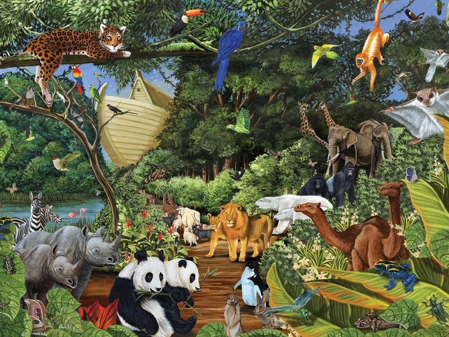 Noah's Gathering (Family Puzzle)