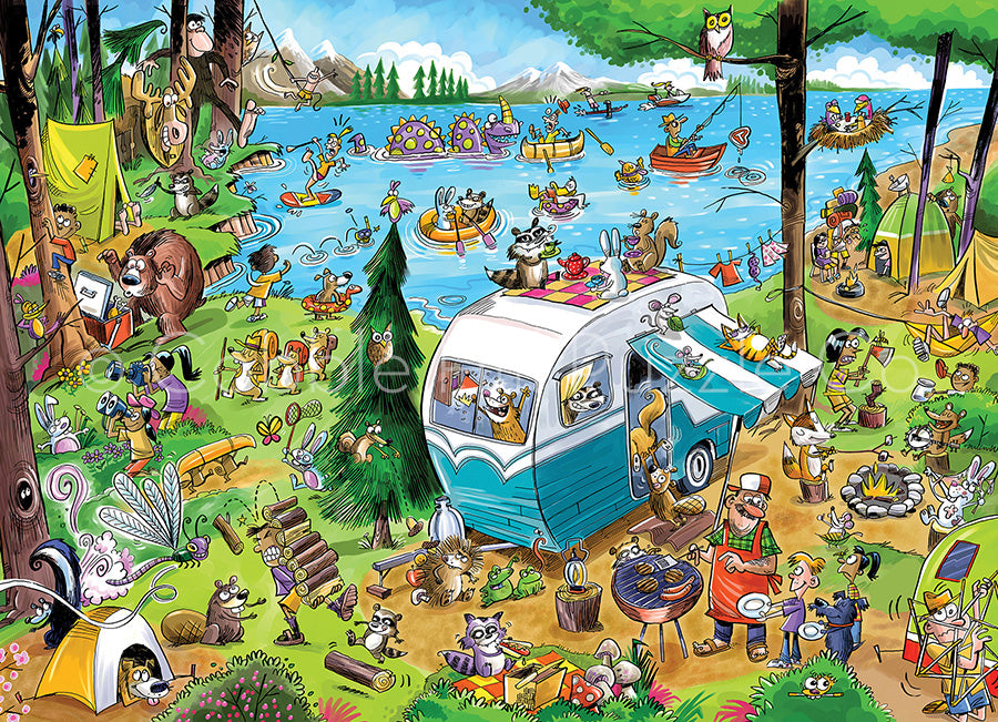 Call of The Wild, Dave Whamond (Family Puzzle) (350pcs)