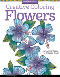 Fleurs - Créative Coloring (livre de coloriage), Valentina Harper