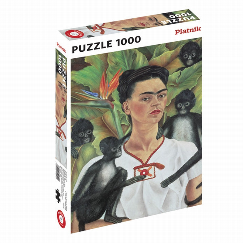 Frida Kahlo - Self-Portrait with Monkeys