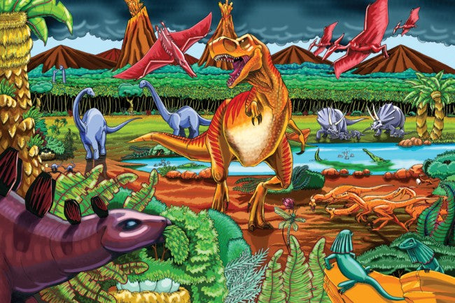 Volcan dinosaure