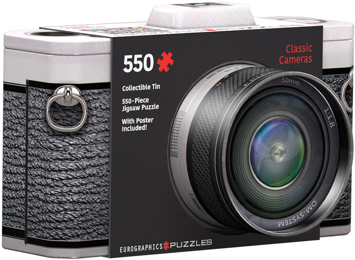 Classic Camera Collectable Tin (550pcs)