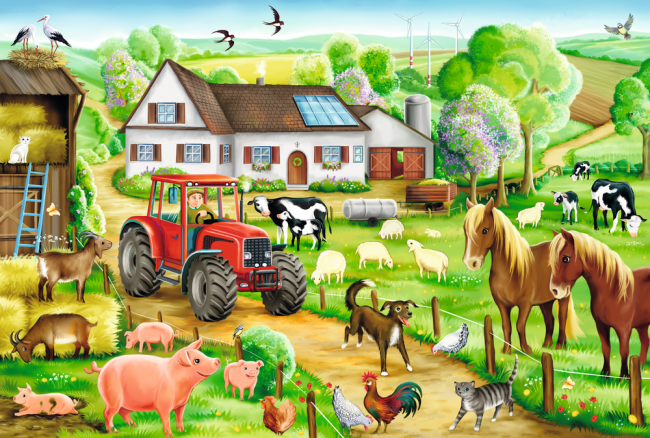 Merry Farmyard