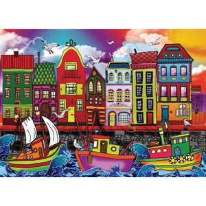 Fishing Port/ Port de pêche, Anie Maltais - 2000 pcs