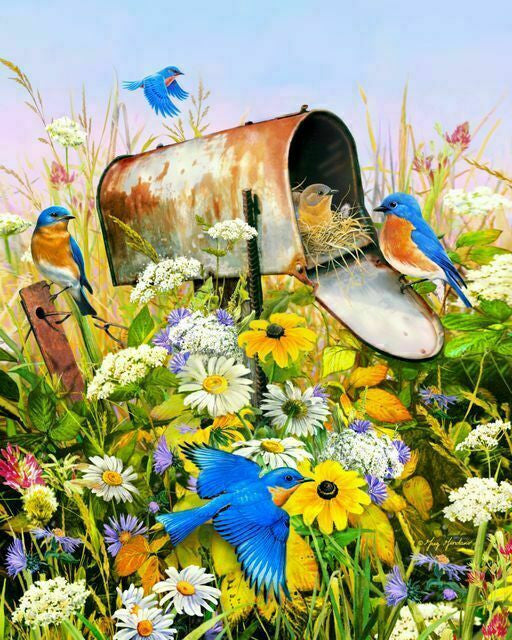 Bluebirds, Greg Giordano (500pcs)