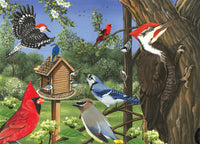 Autour du Birdfeeder (puzzle du plateau)