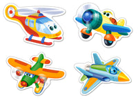 Planes drôles (puzzles en forme 4x)