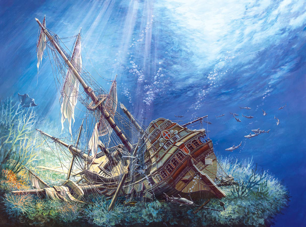 Sunk Galleon (2000pcs)