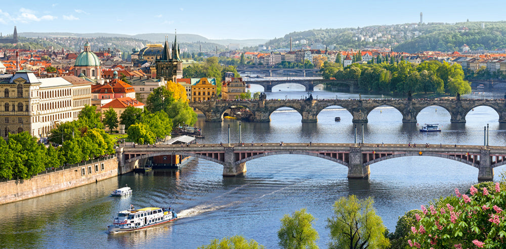 Ponts VLTAVA à Prague (4000pcs)