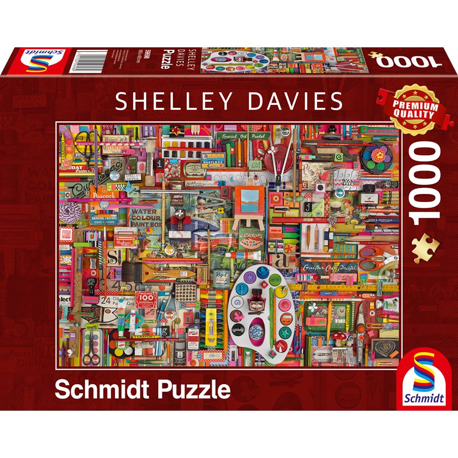 Vintage Artist's Materials, Shelley Davies