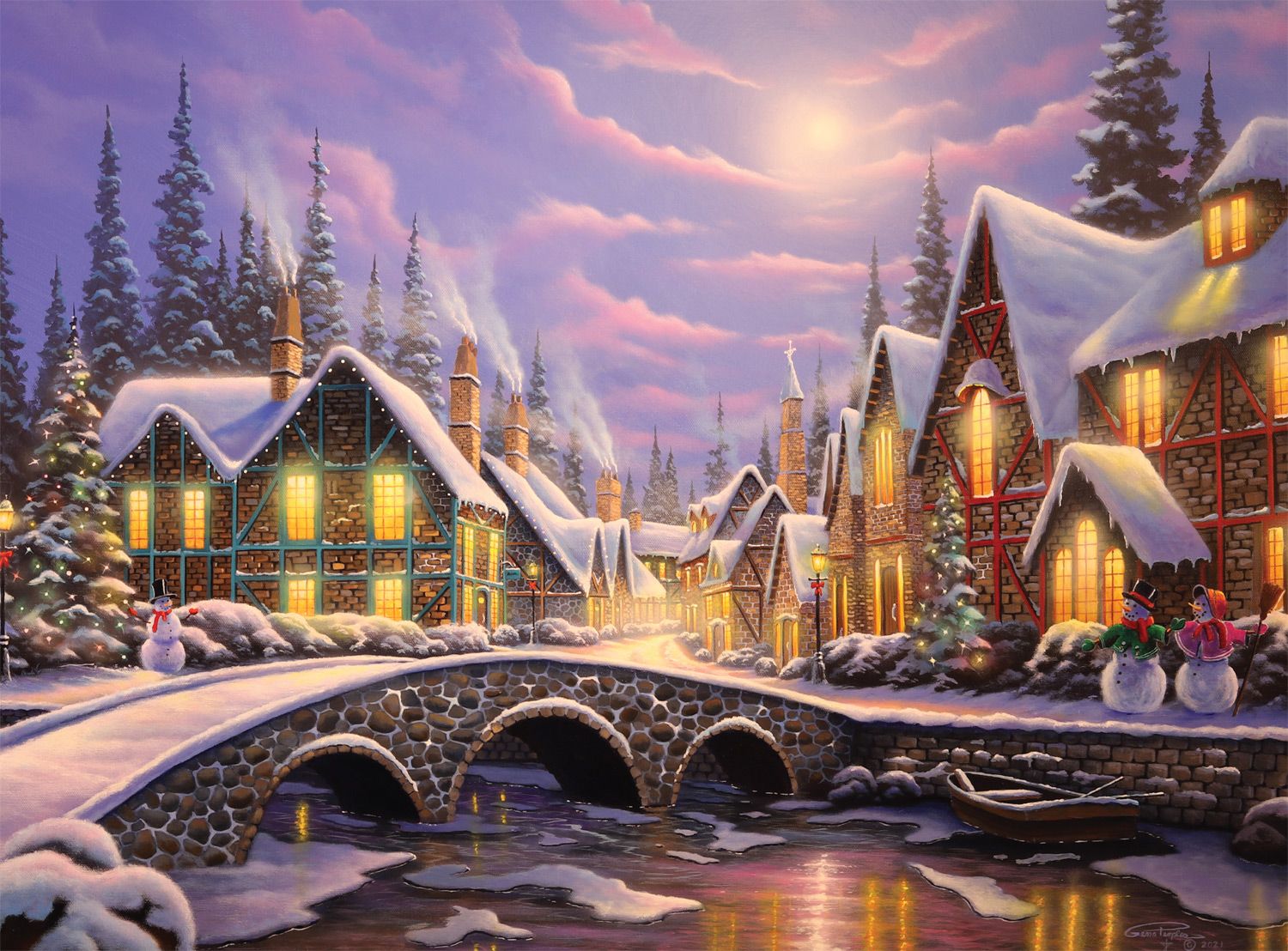 A Snowy Christmas, Geno Peoples