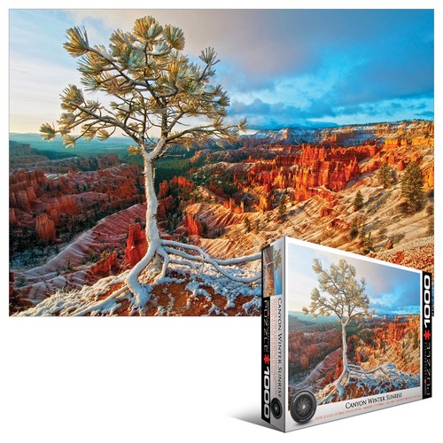 HDR Photography - Winter Sunrise - Grand Canyon
