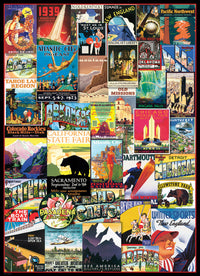Travel U.S.A. - Affiches vintage